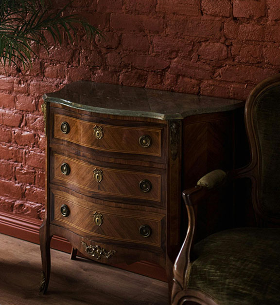 Antique furniture and chest